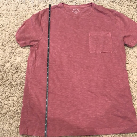 JCREW LIGHT PLUM COLOR POCKET TEE - Picture 6 of 7